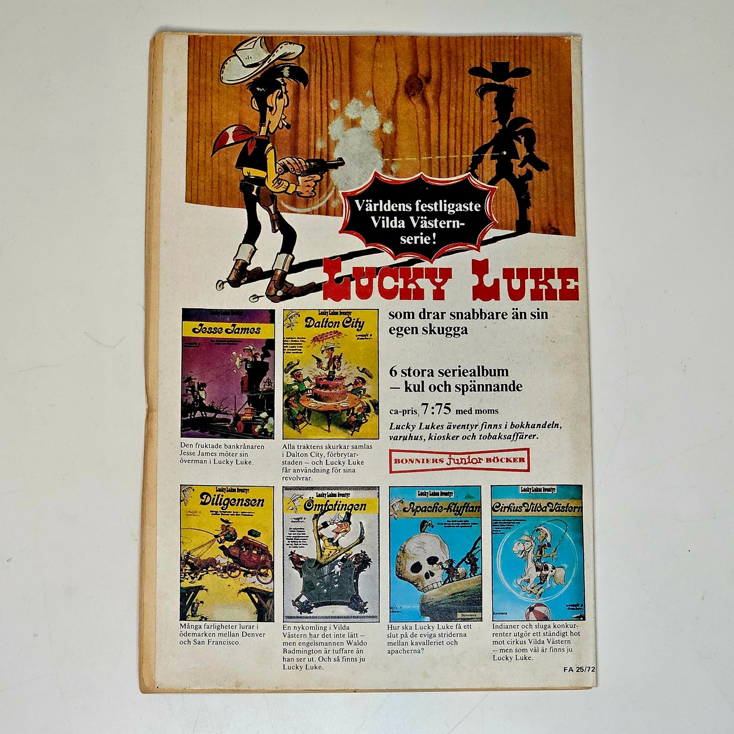 Fantomen Nr 25 1972 #GD#