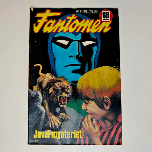 Fantomen Nr 5 1972 #GD#