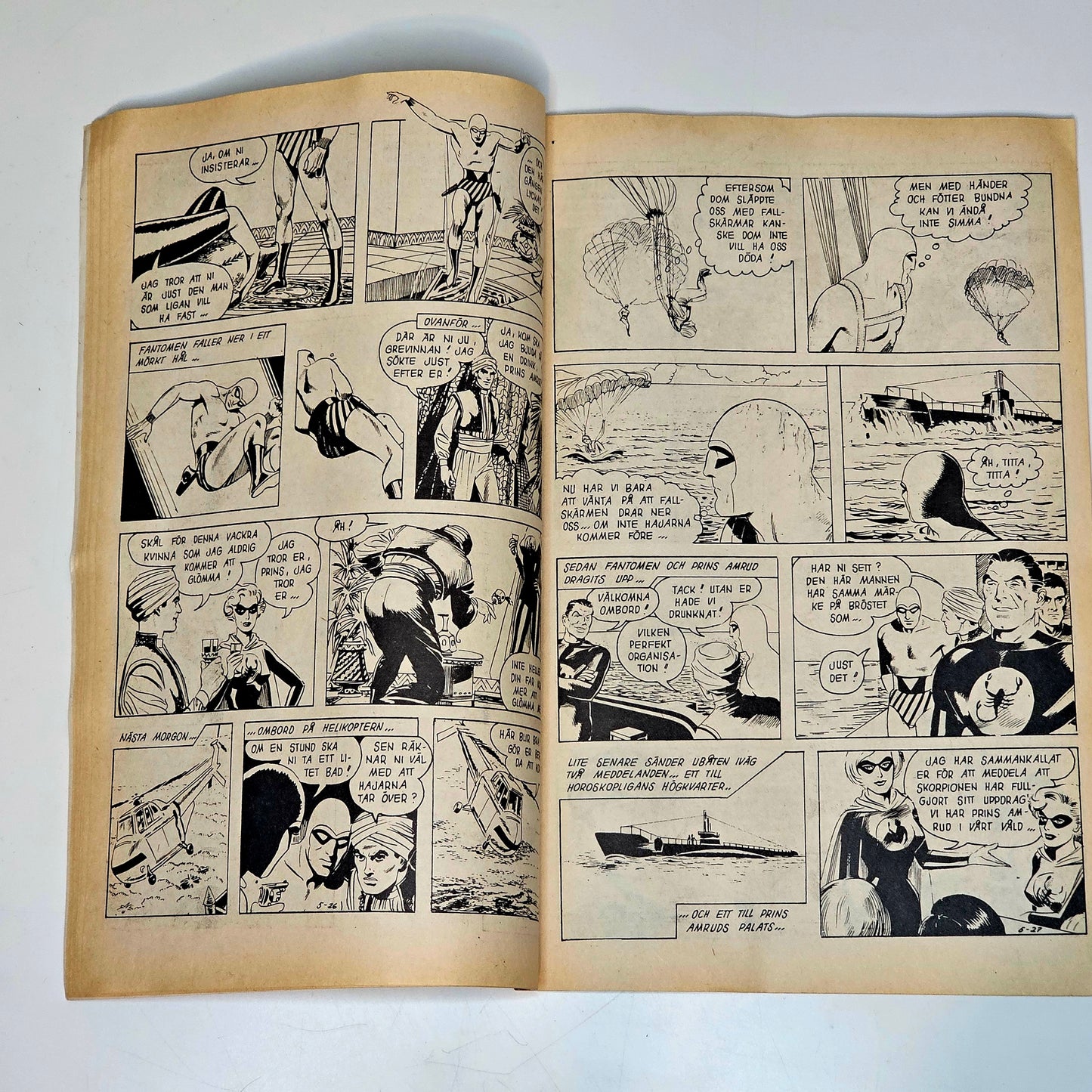 Fantomen Nr 5 1972 #GD#