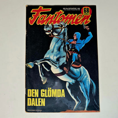 Fantomen Nr 6 1972 #VG#