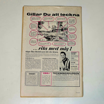 Fantomen Nr 6 1972 #VG#