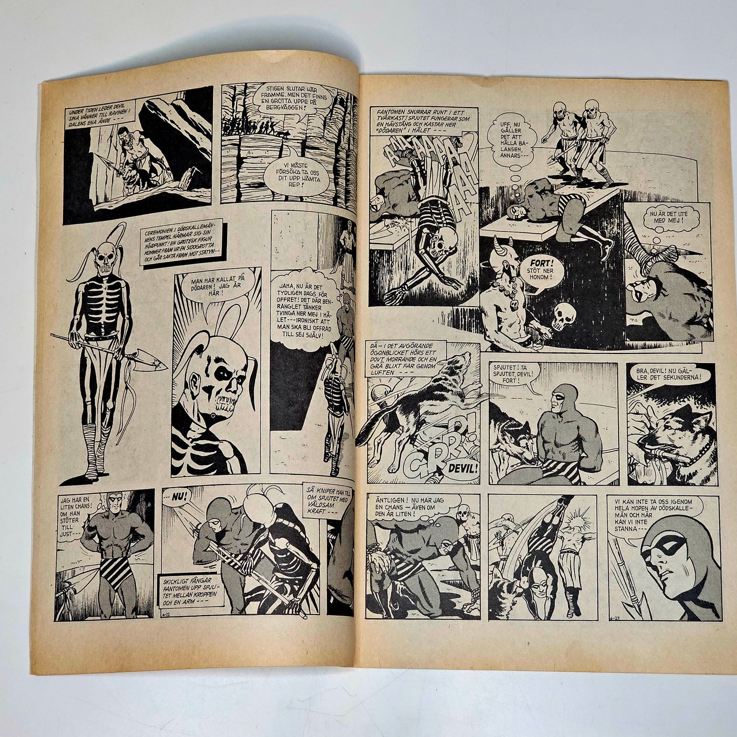 Fantomen Nr 6 1972 #VG#