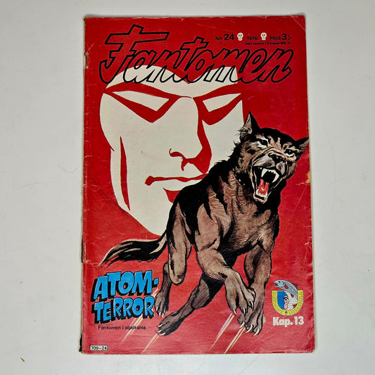 Fantomen Nr 24 1976 #GD#