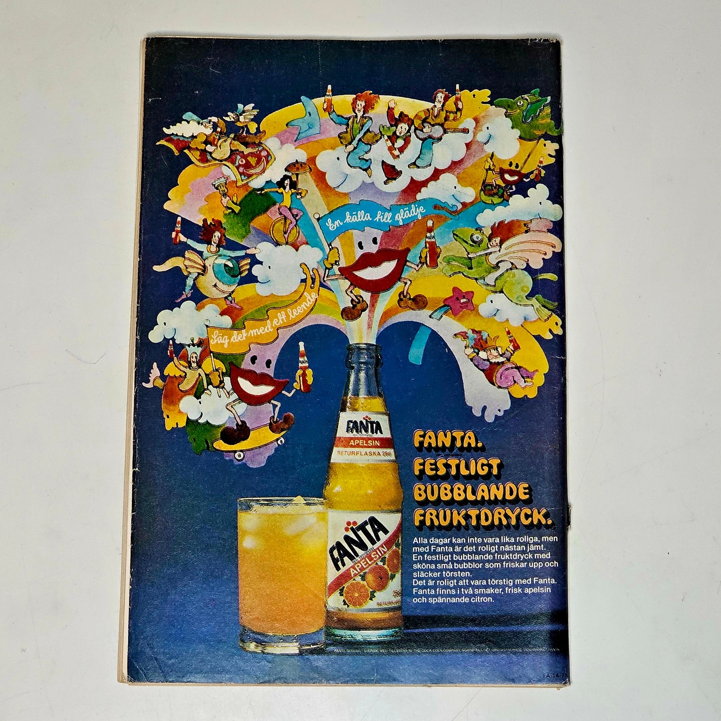 Fantomen Nr 14 1977 #FR# + Värmedekal