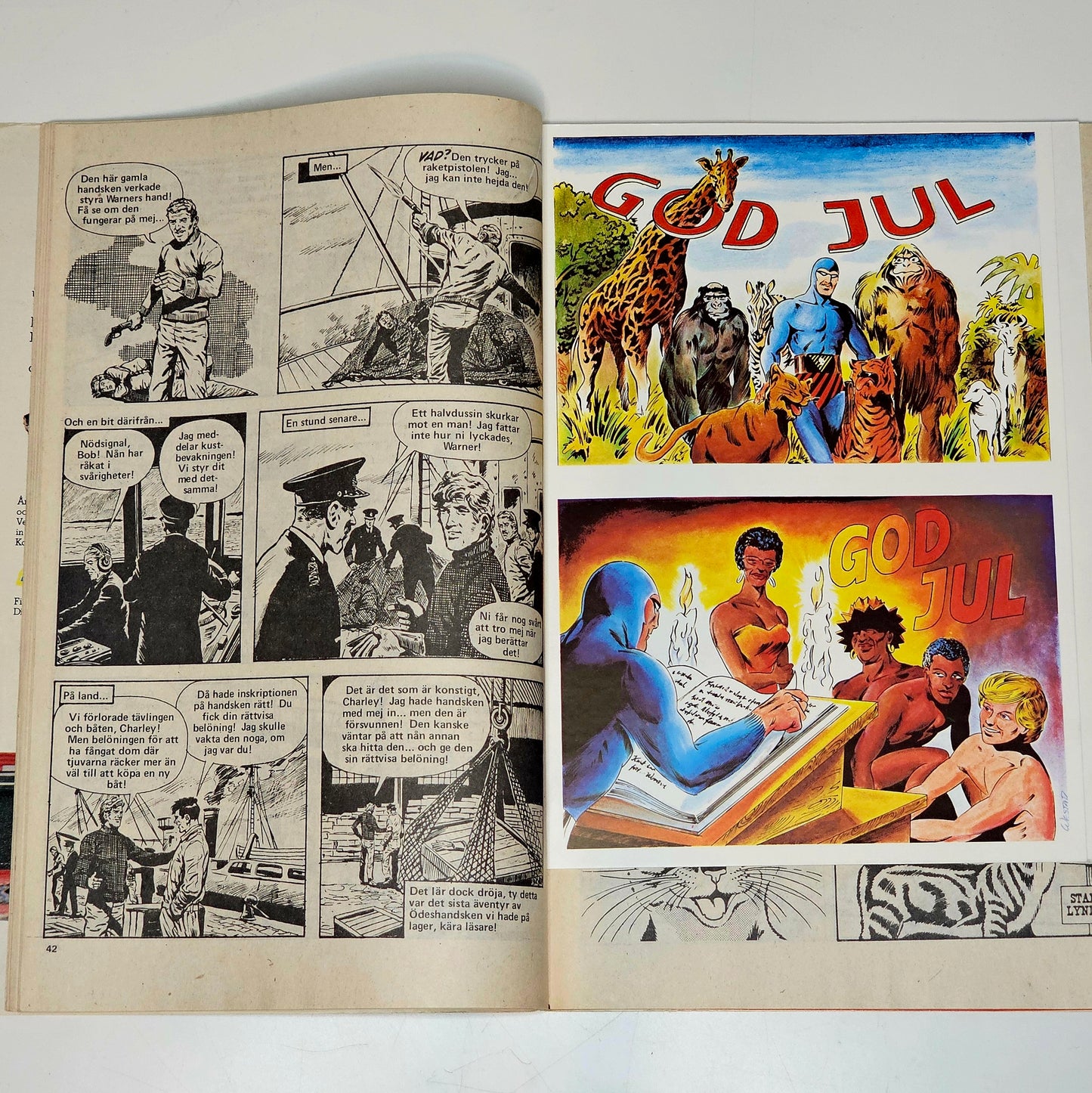 Fantomen Nr 25 1978 #FN# + Julkort