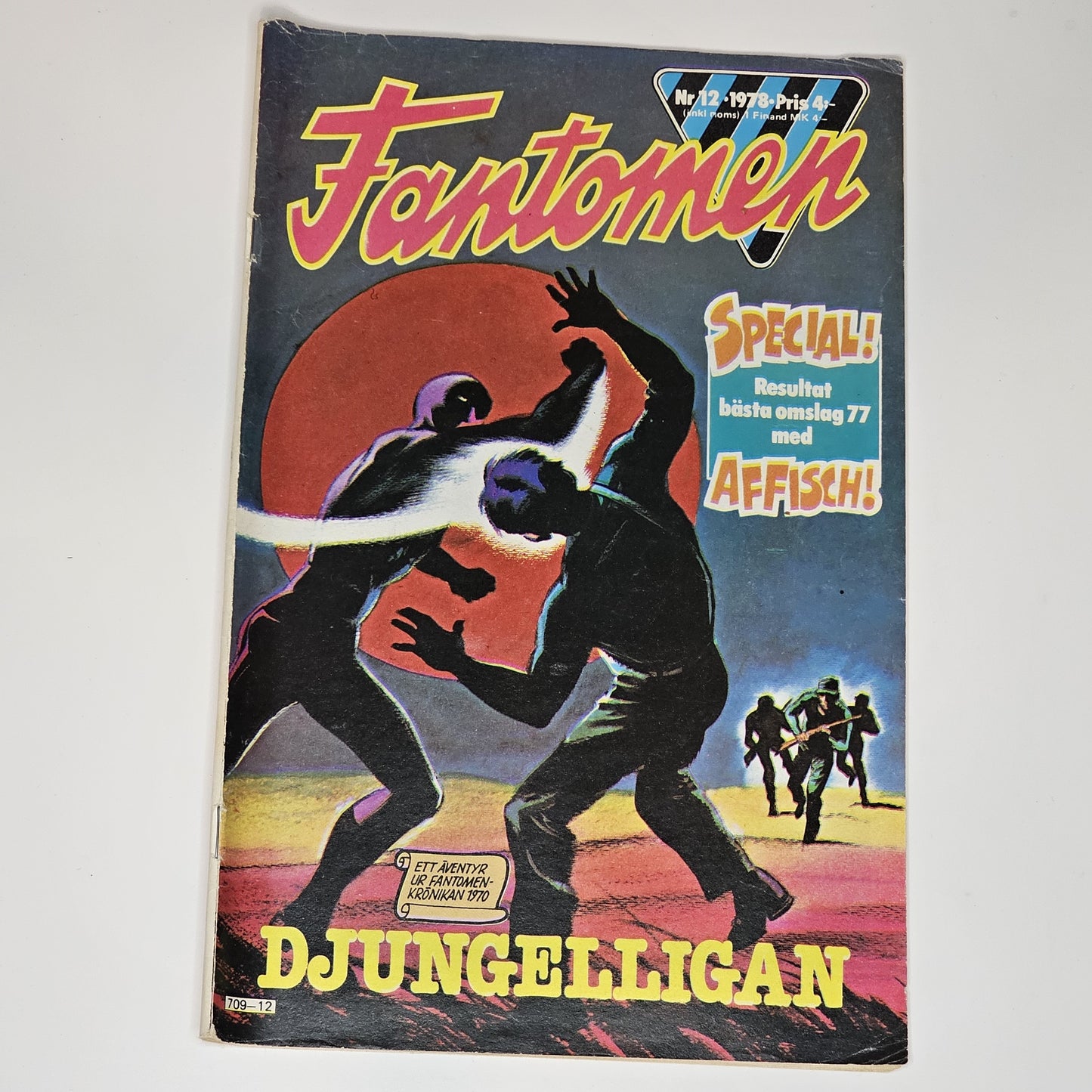 Fantomen Nr 12 1978 - Djungelligan #VG#