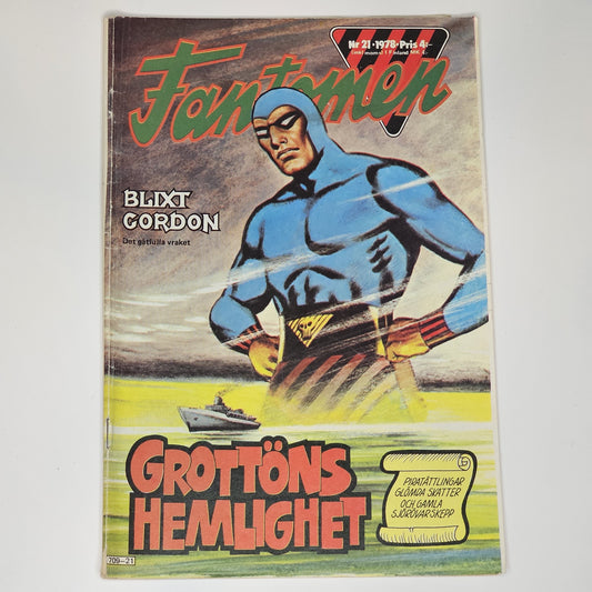 Fantomen Nr 21 1978 - Grottöns Hemlighet #VG#