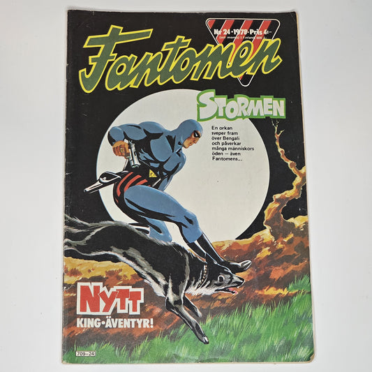 Fantomen Nr 24 1978 - Stormen #VG#
