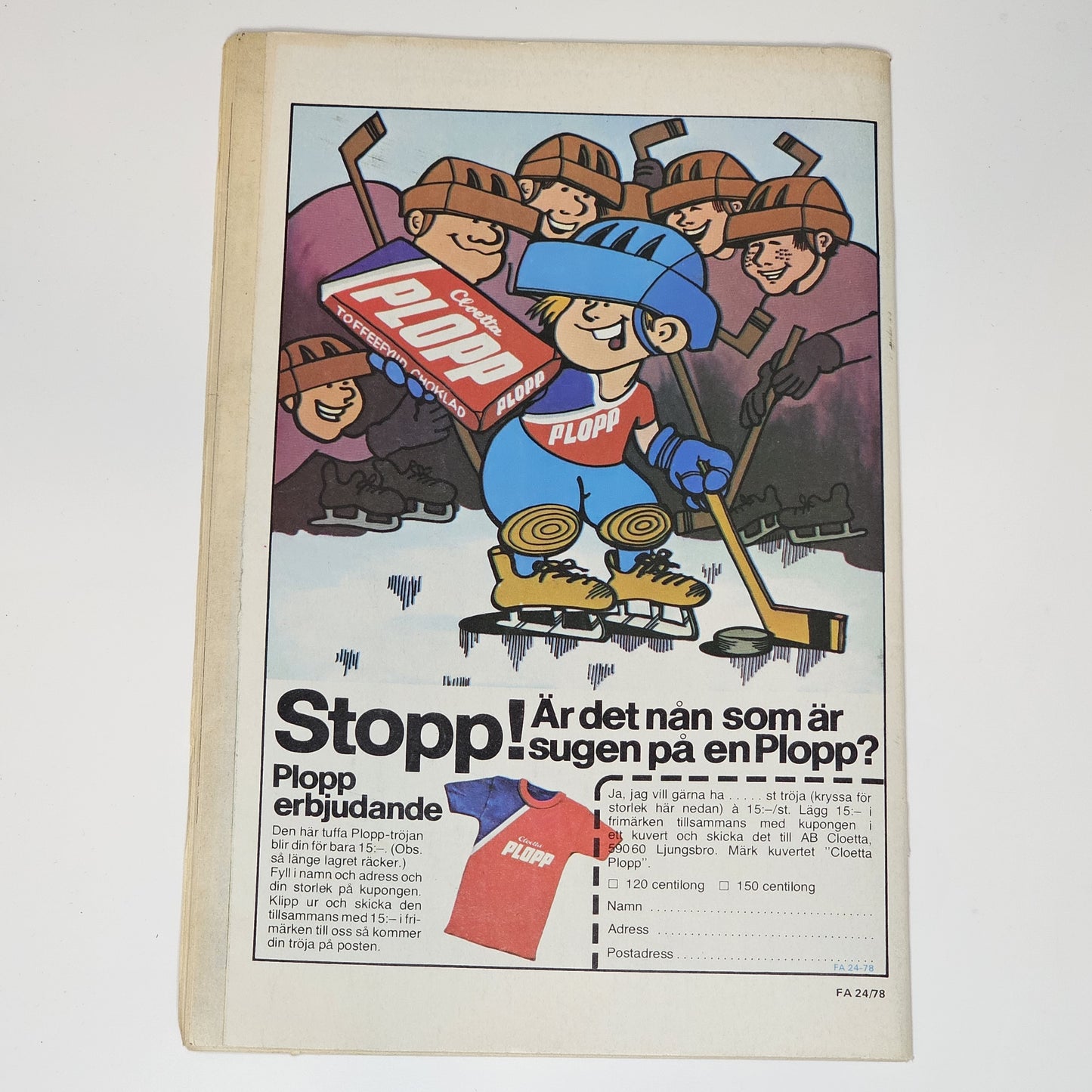 Fantomen Nr 24 1978 - Stormen #VG#