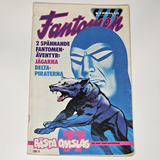 Fantomen Nr 3 1978 #VG#