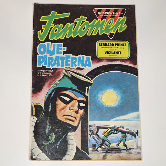 Fantomen Nr 7 1978 - Oljepiraterna #VG#