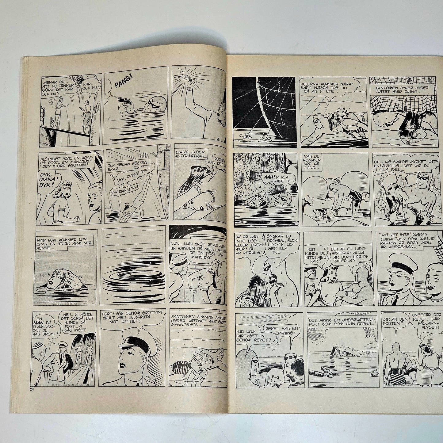 Fantomen Nr 24 1980 #GD#