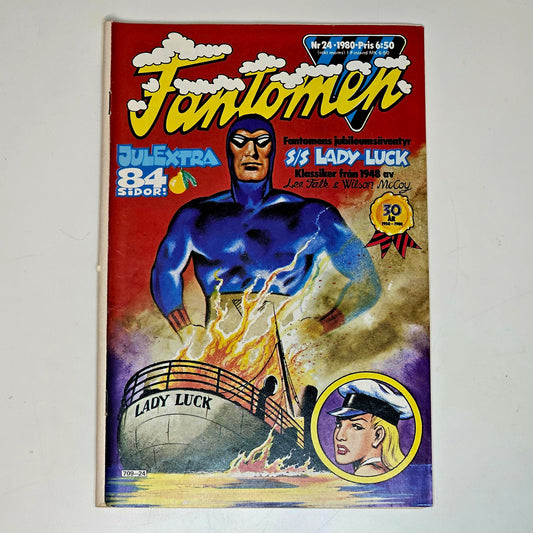 Fantomen Nr 24 1980 #GD#