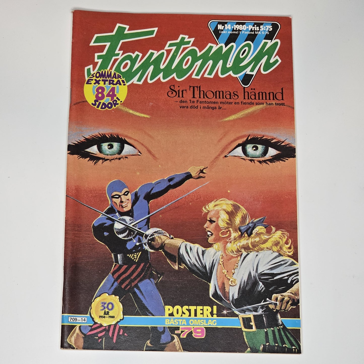 Fantomen Nr 14 1980 - Sir Thomas Hämnd #FN#