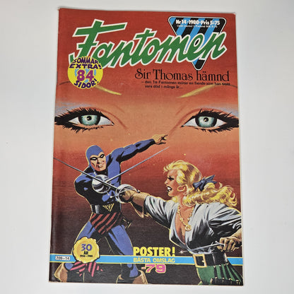 Fantomen Nr 14 1980 - Sir Thomas Hämnd #FN#