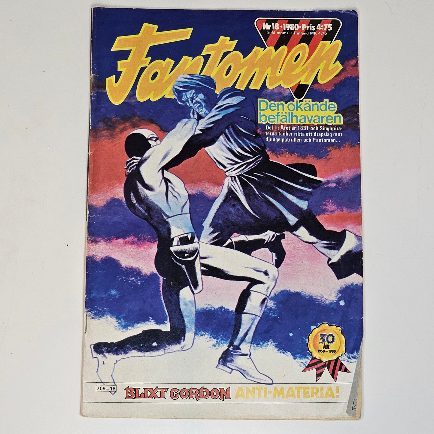 Fantomen Nr 18 1980 #VG#