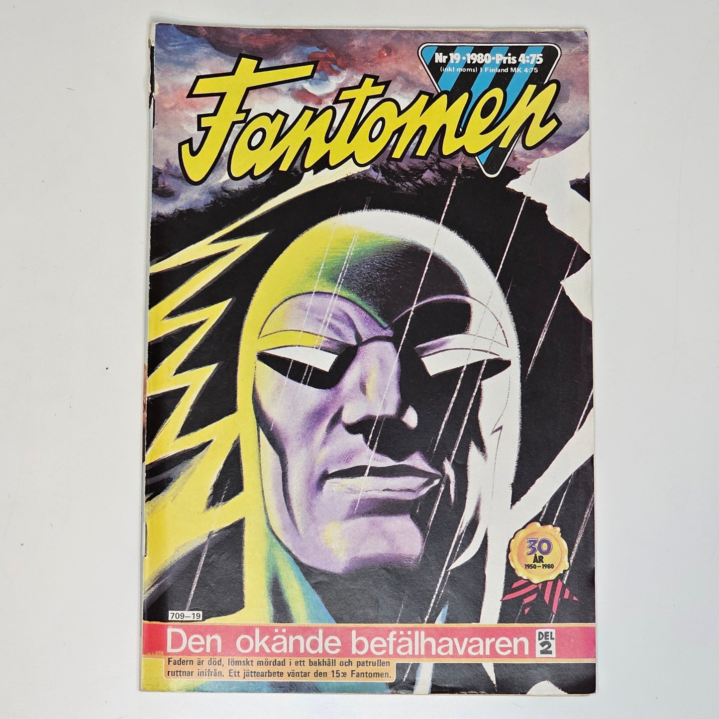 Fantomen Nr 19 1980 #VG#