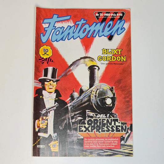 Fantomen Nr 25 1980 #GD#