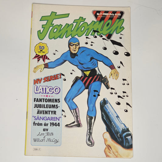 Fantomen Nr 7 1980 - Sångaren #FN#