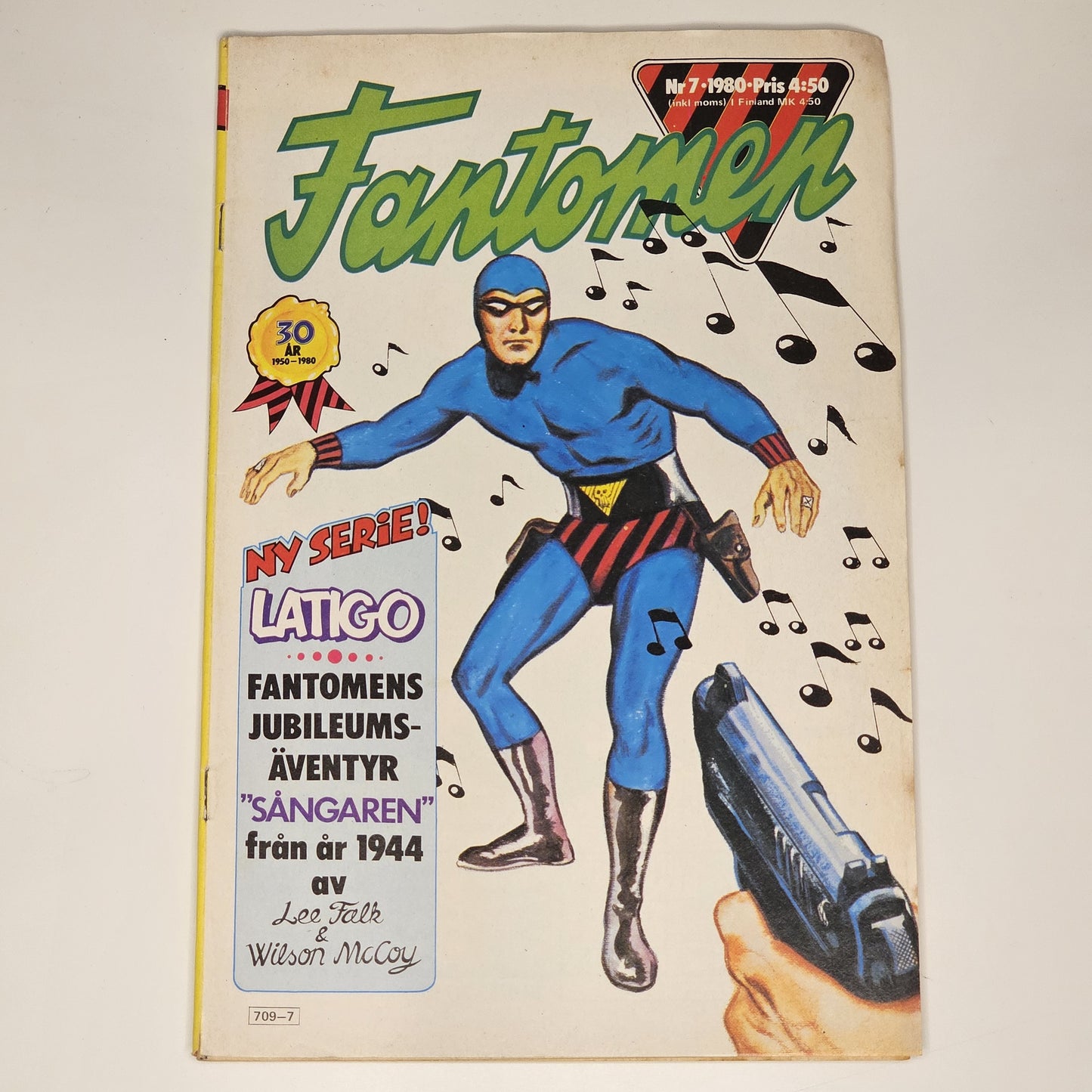 Fantomen Nr 7 1980 #VG#