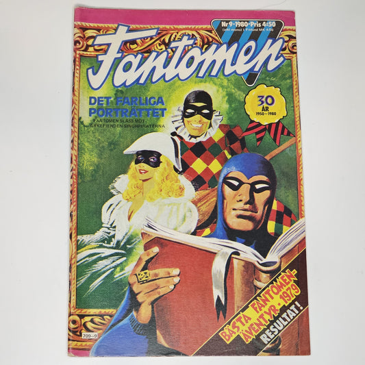 Fantomen Nr 9 1980 - Det Farliga Porträttet #FN#