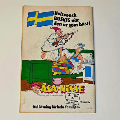 Fantomen Nr 6 1981 #VG#