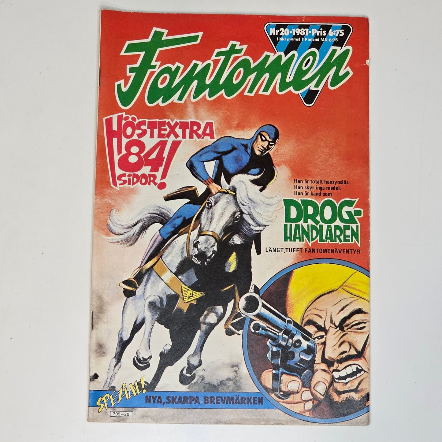 Fantomen Nr 20 1981 #FN# + Bilaga (Brevmärken)