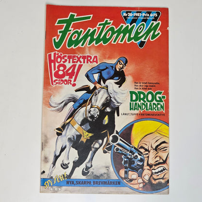 Fantomen Nr 20 1981 #FN# + Bilaga (Brevmärken)