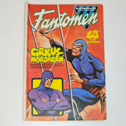 Fantomen Nr 22 1981 #GD#