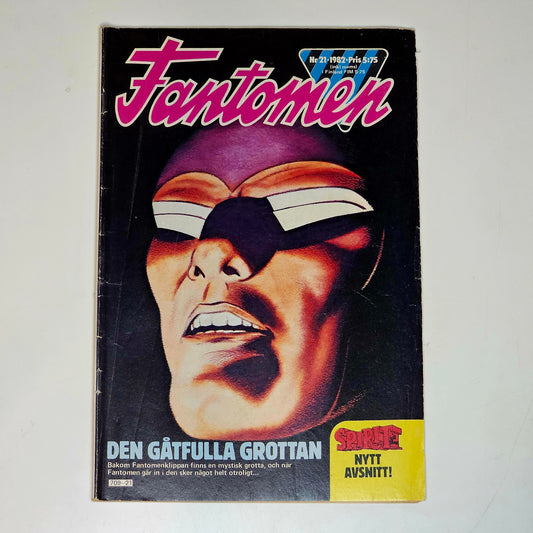Fantomen Nr 21 1982 #VG#