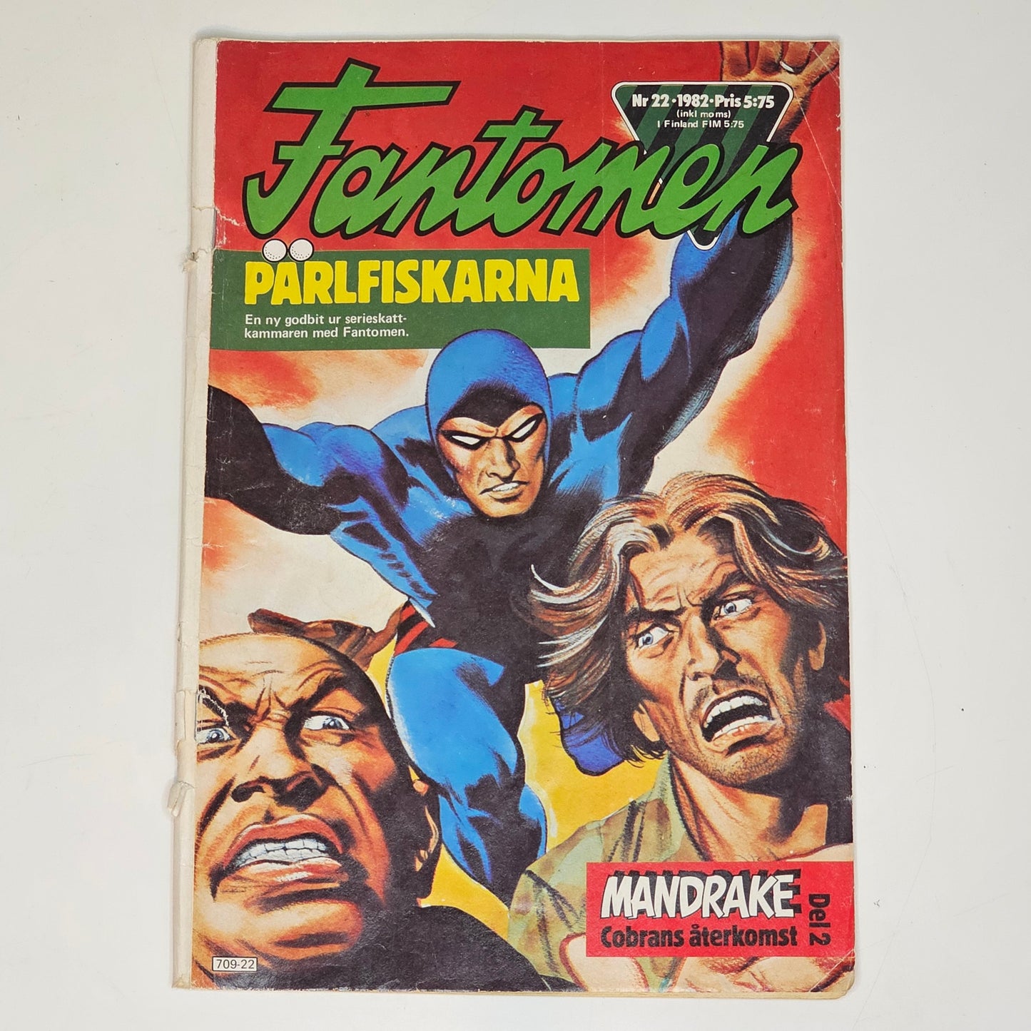 Fantomen Nr 22 1982 #GD#