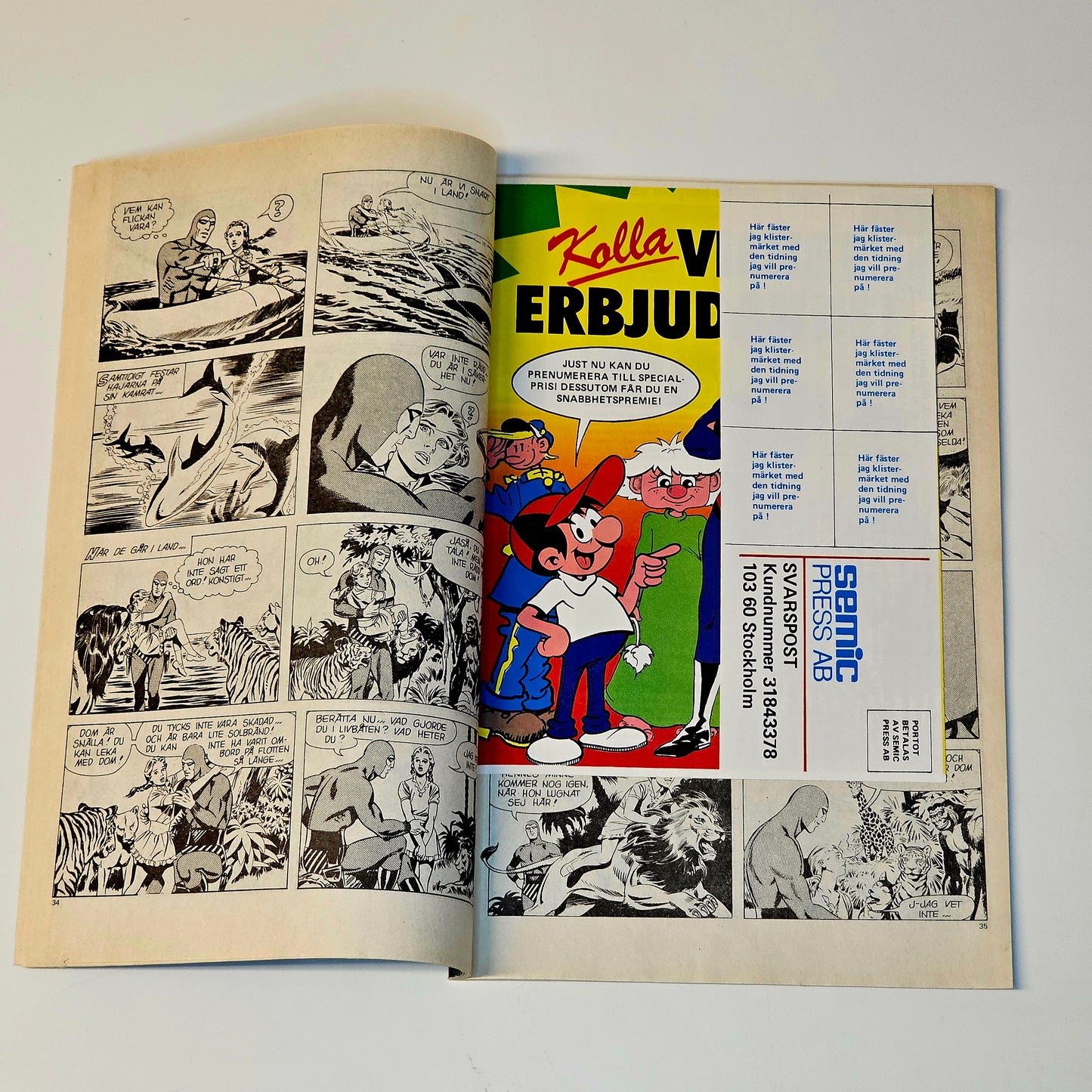 Fantomen Nr 20 1983 #FN# + Reklambilaga