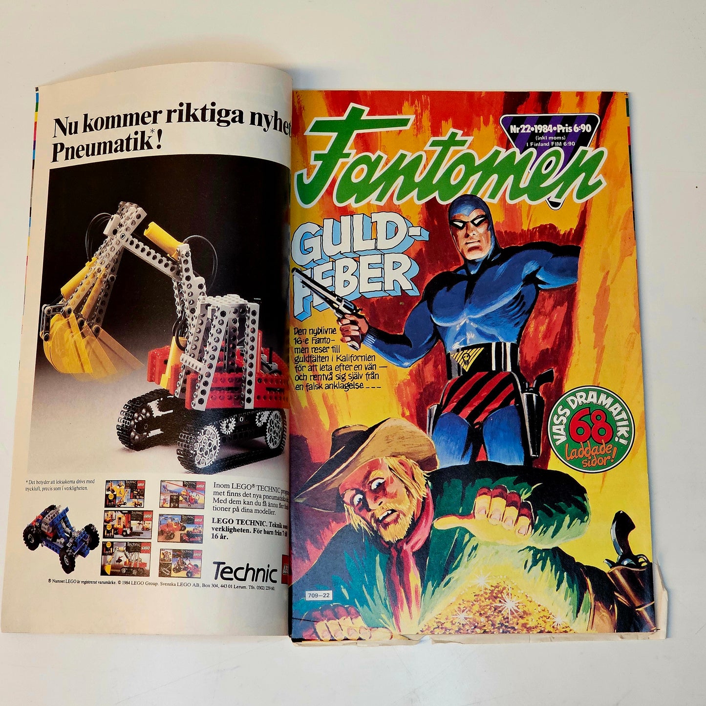 Fantomen Nr 22 1984 #FN# Dubbelomslag