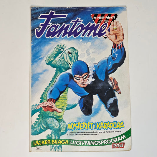 Fantomen Nr 1 1984 #VG#