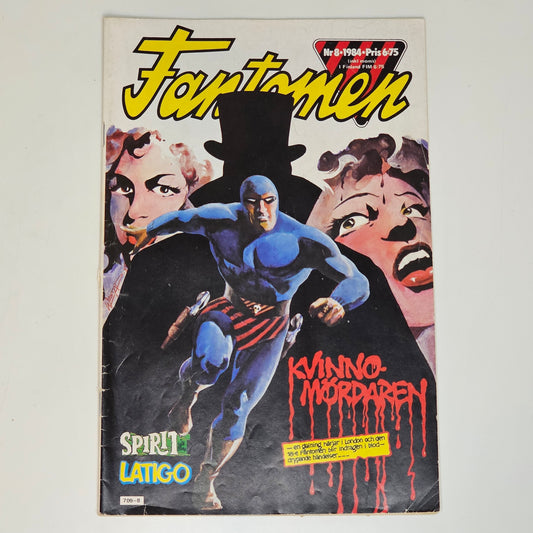 Fantomen Nr 8 1984 #VG#