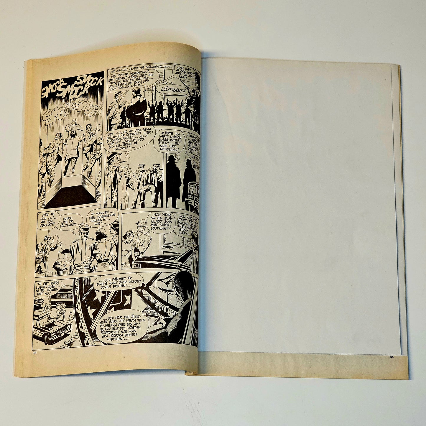 Fantomen Nr 15 1985 #VG# + Affisch