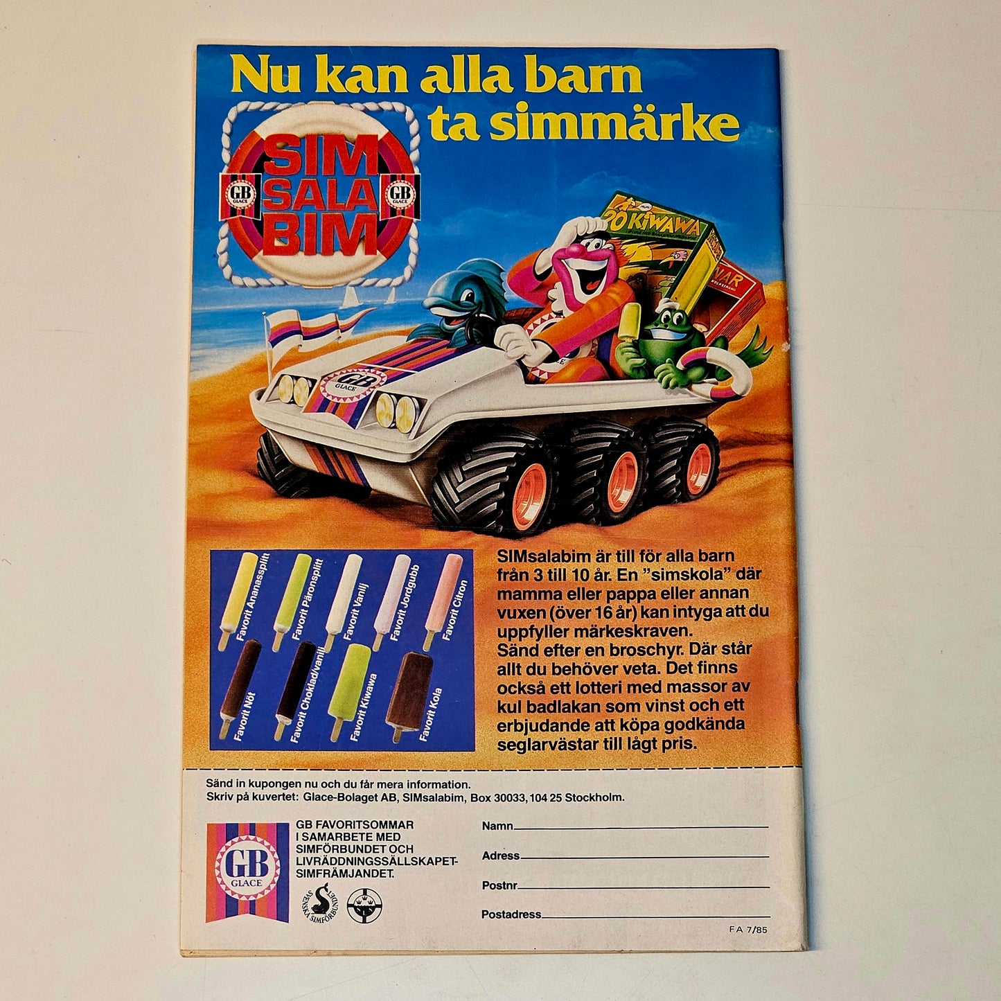 Fantomen Nr 7 1985 #FN#