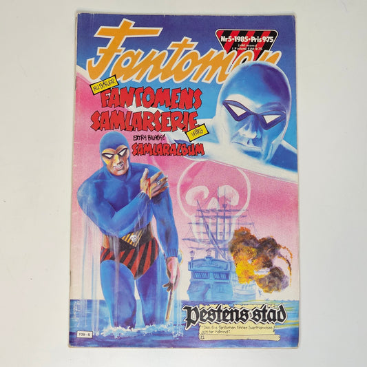 Fantomen Nr 5 1985 #VG# + Samlarserie