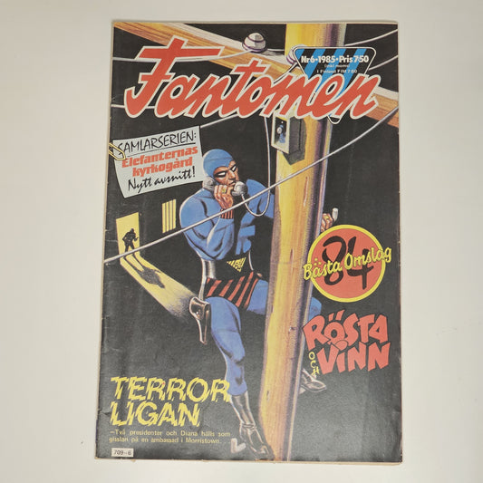 Fantomen Nr 6 1985 #FN#