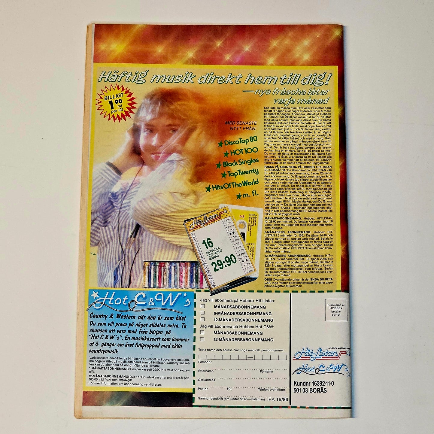 Fantomen Nr 15 1986 #FN#