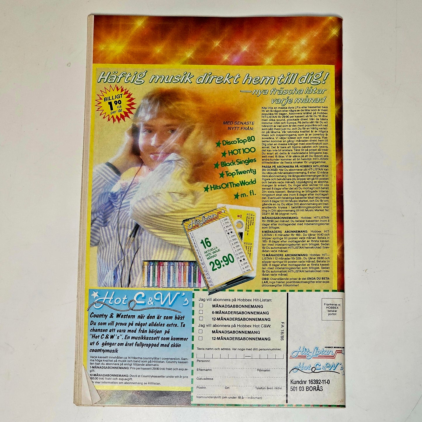 Fantomen Nr 18 1986 #VG#