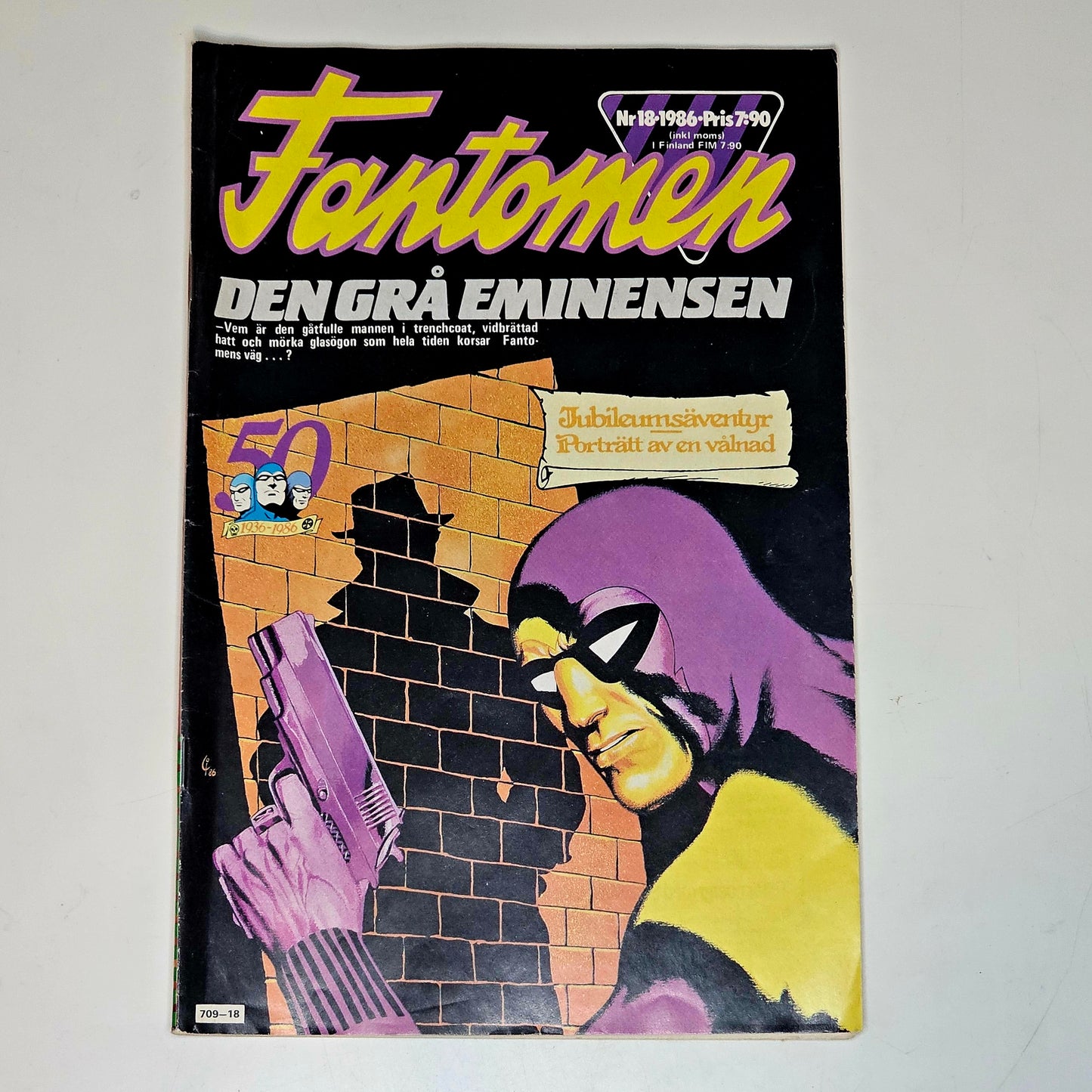 Fantomen Nr 18 1986 #VG#