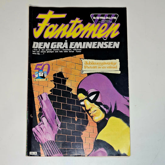 Fantomen Nr 18 1986 #VG#