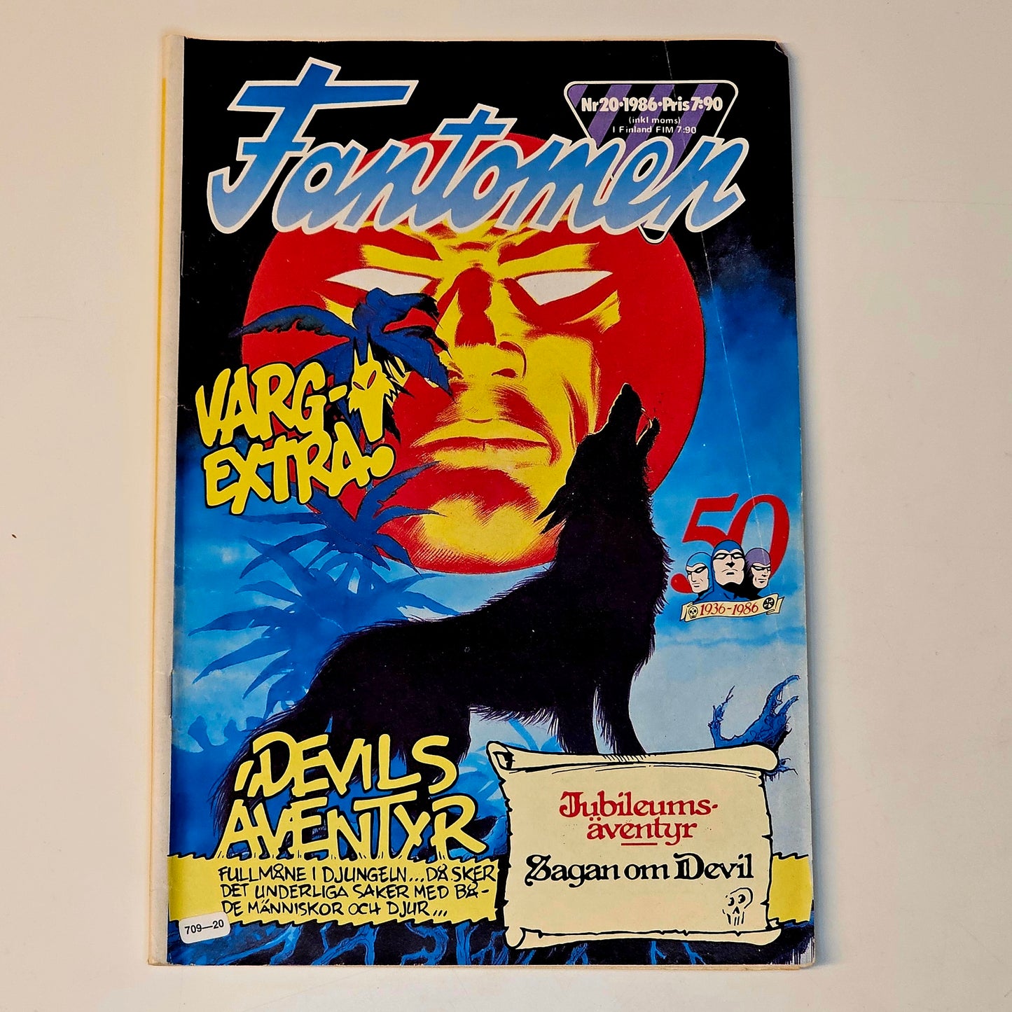 Fantomen 1986 Nr 20