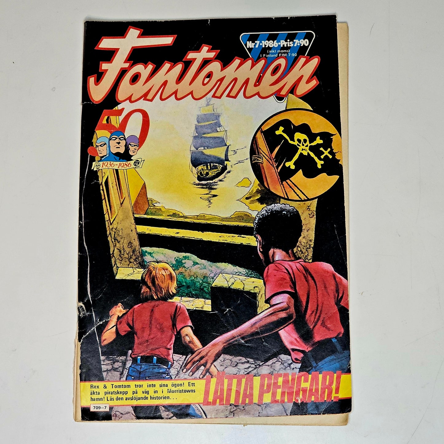 Fantomen Nr 7 1986 #GD#