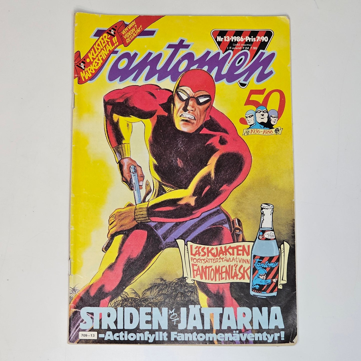 Fantomen Nr 13 1986 #VG#