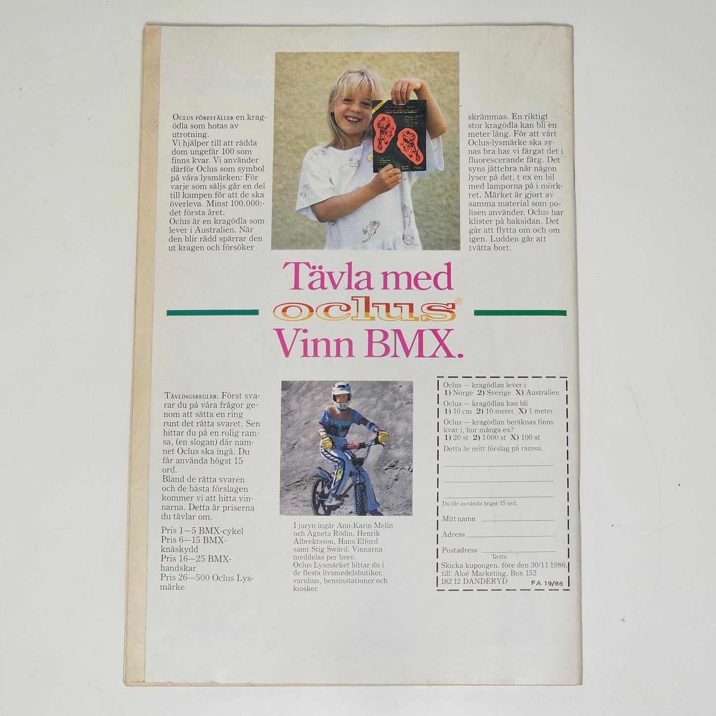 Fantomen Nr 19 1986 #VF#