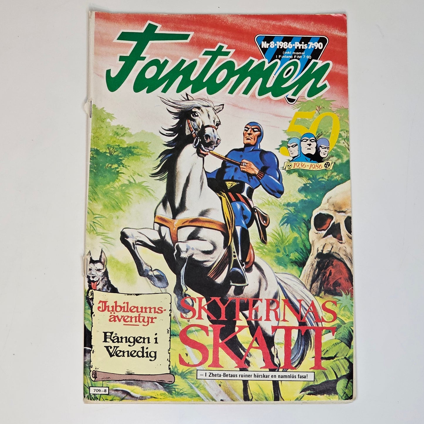 Fantomen Nr 8 1986 #VG#