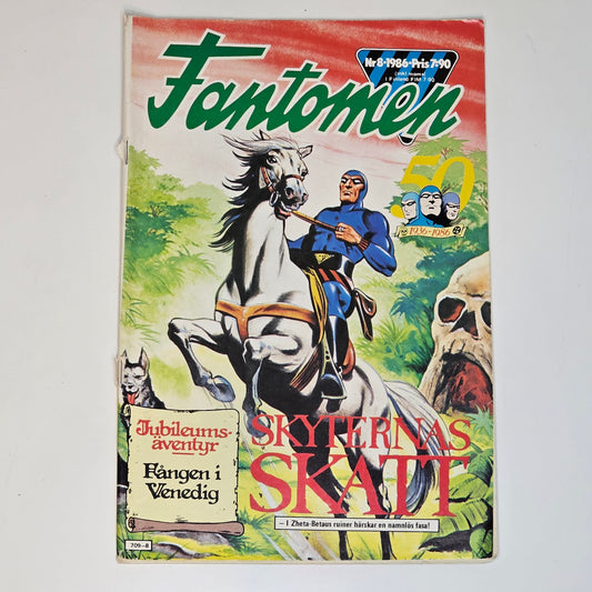 Fantomen Nr 8 1986 #VG#