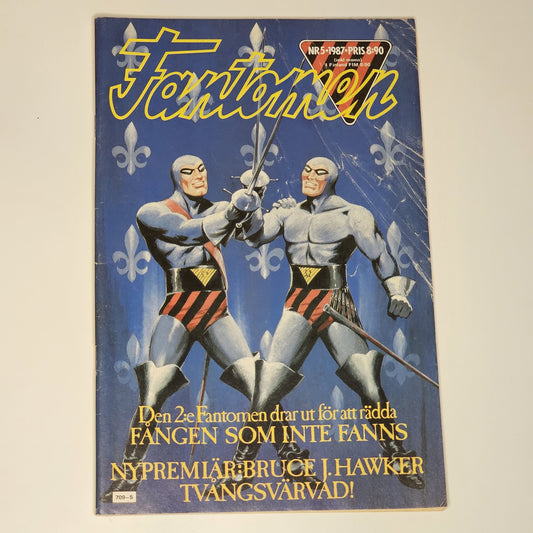 Fantomen Nr 5 1987 #VG#